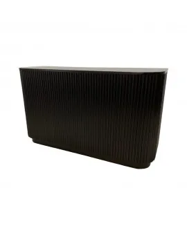 Sydney Fluted 6ft Bar Black