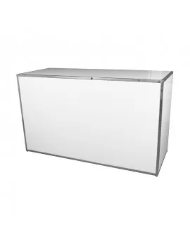 6 Ft Chrome Bar With Plexi
