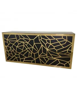 Geo Cc 8ft Gold Frame Bar