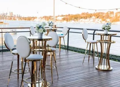 Golden Bar Chairs